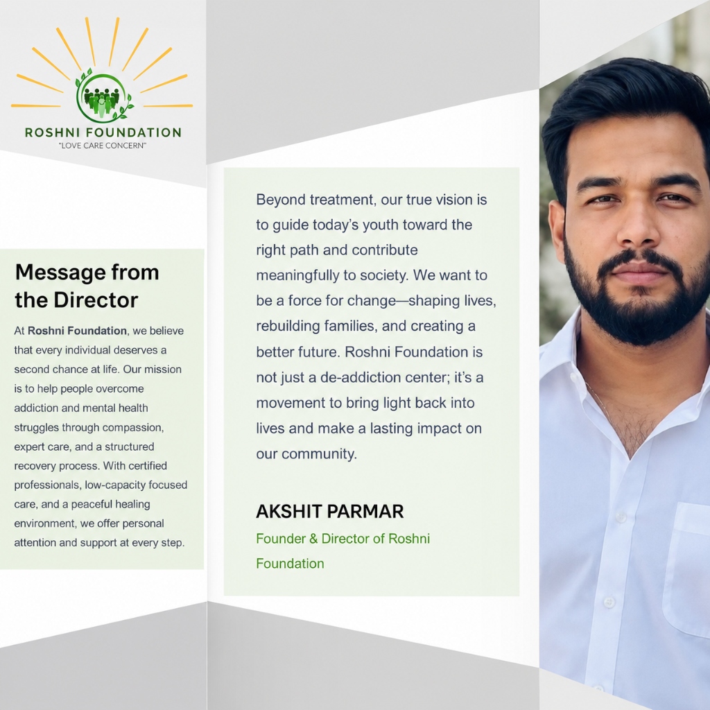 Message from the Director Akshit Parmar