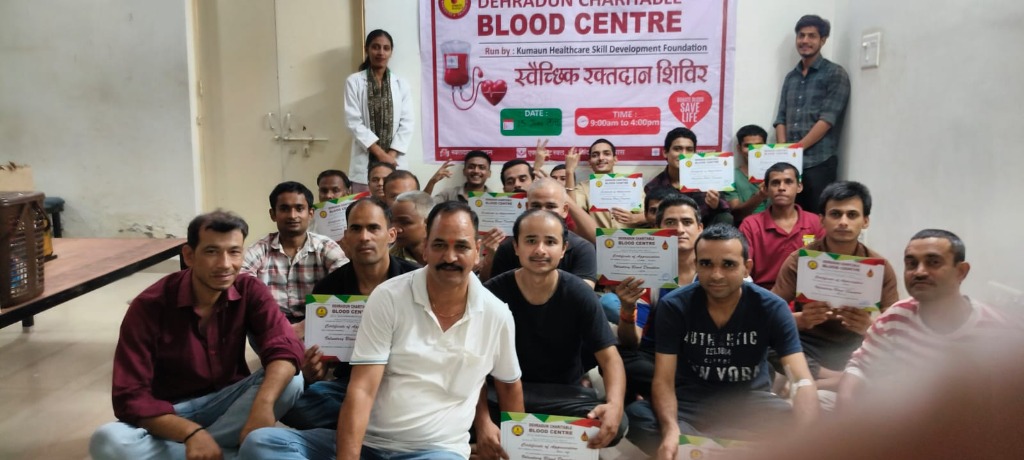 Blood Donation & Recovery Graduation